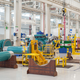 Shafts, gearboxes, and bedplates in production in Pune.